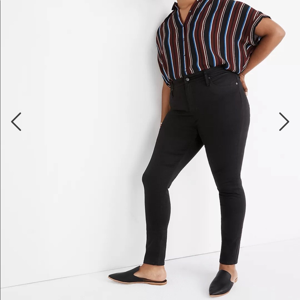 Madewell Tall Curvy High-rise Skinny Jeans in Carbondale Wash